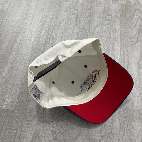 VINTAGE 1990s Mark Martin Valvoline Racing Snapback Hat 90s - Picture 3 of 5